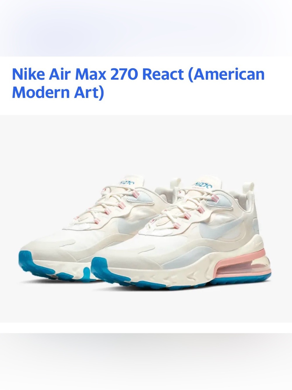 Nike Air Max 270 React